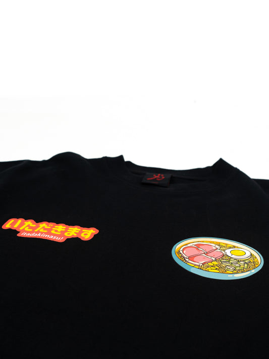 YB Labs - Tshirt Itadakimasu Black