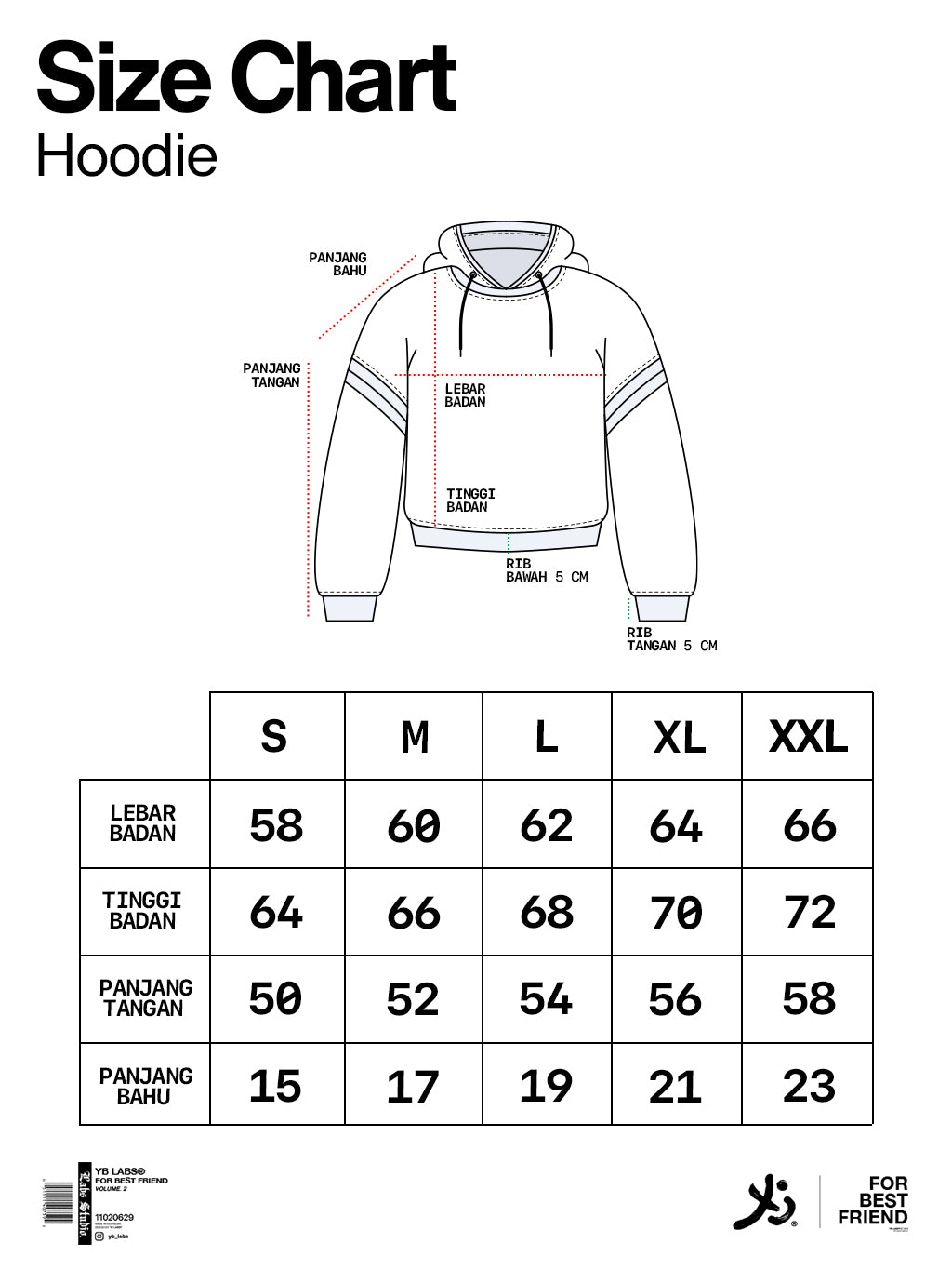 YB Labs - Hoodie Seimei Black