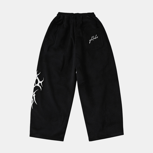 YB Labs - Longpants Corduroy Shin Black