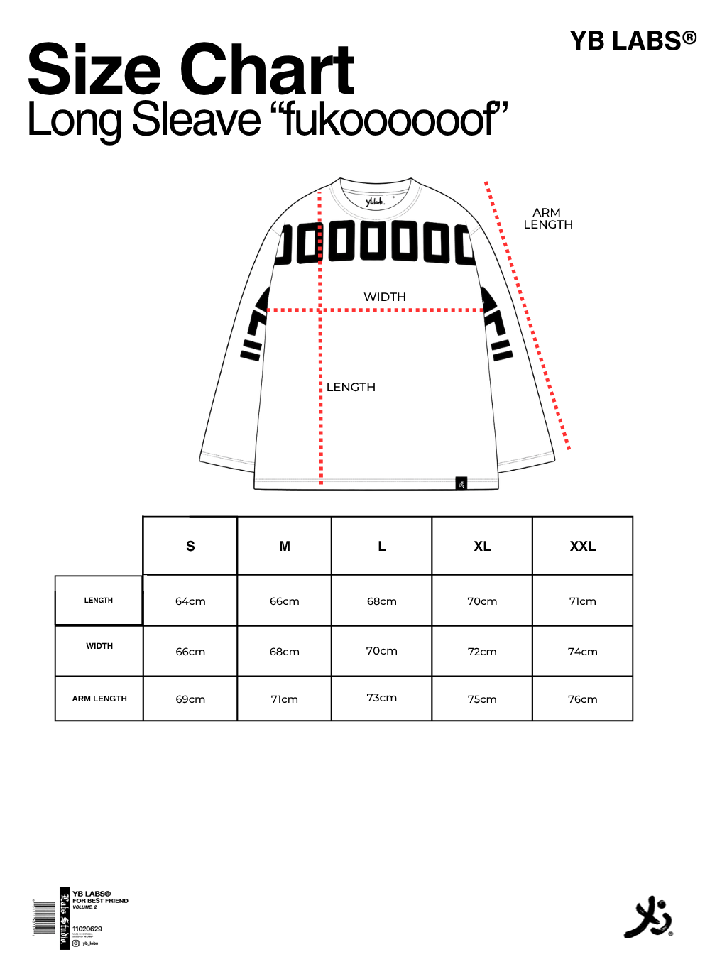 YB Labs Studio - Tshirt Longsleeve Fakoooooooooofff