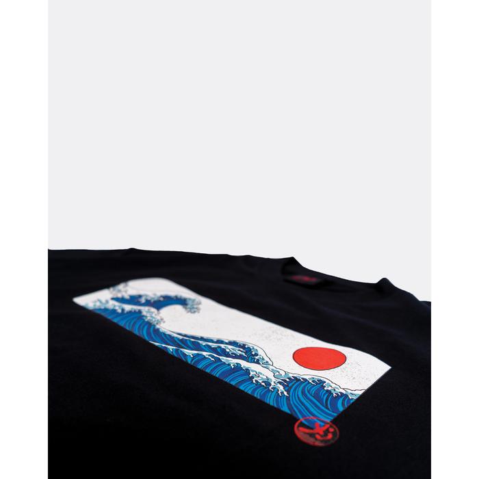 YB Labs Studio - Tshirt Great Wave Black