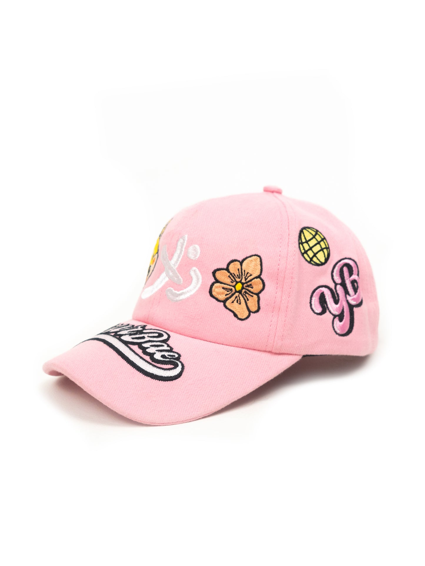 YB Labs Studio - Baseballcap Patchi Pink