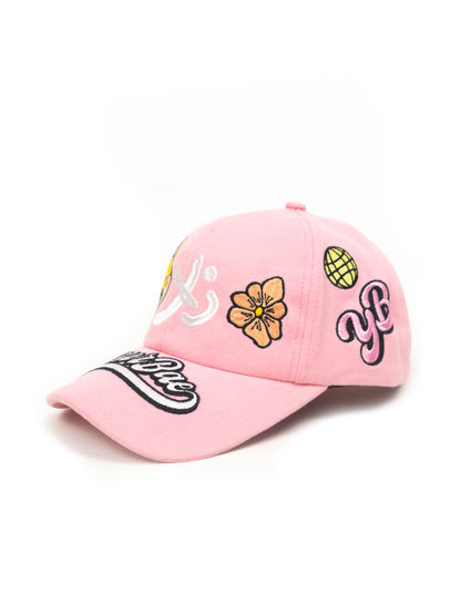 YB Labs Studio - Baseballcap Patchi Pink