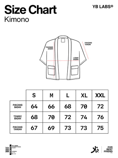 YB Labs Studio -  Kimono Kurai Black