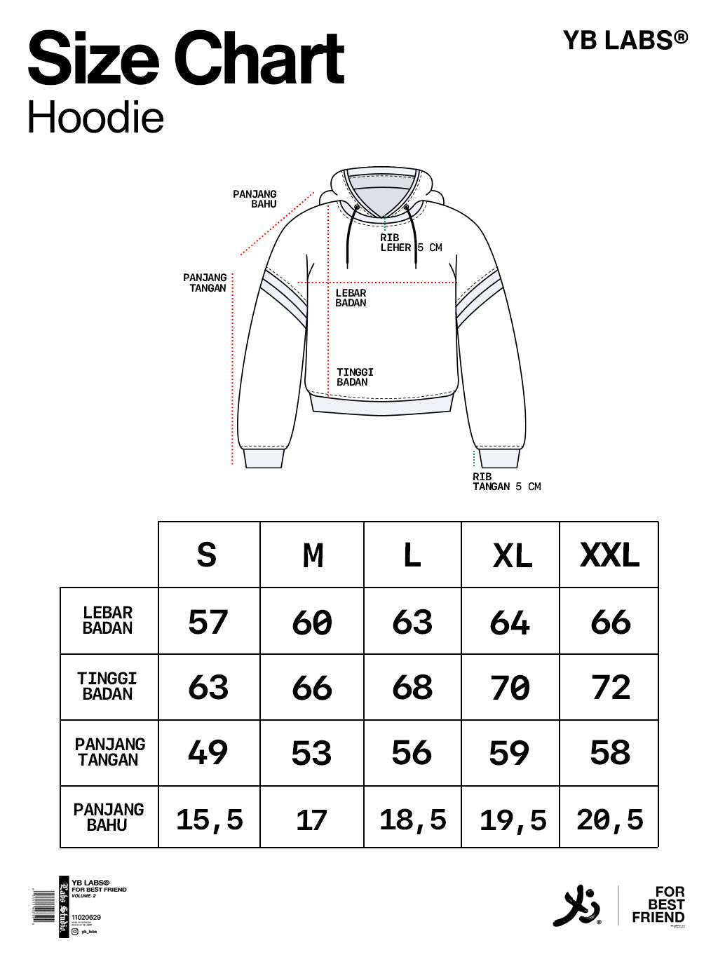 YB Labs Studio -  Hoodie Kizu Dark Grey