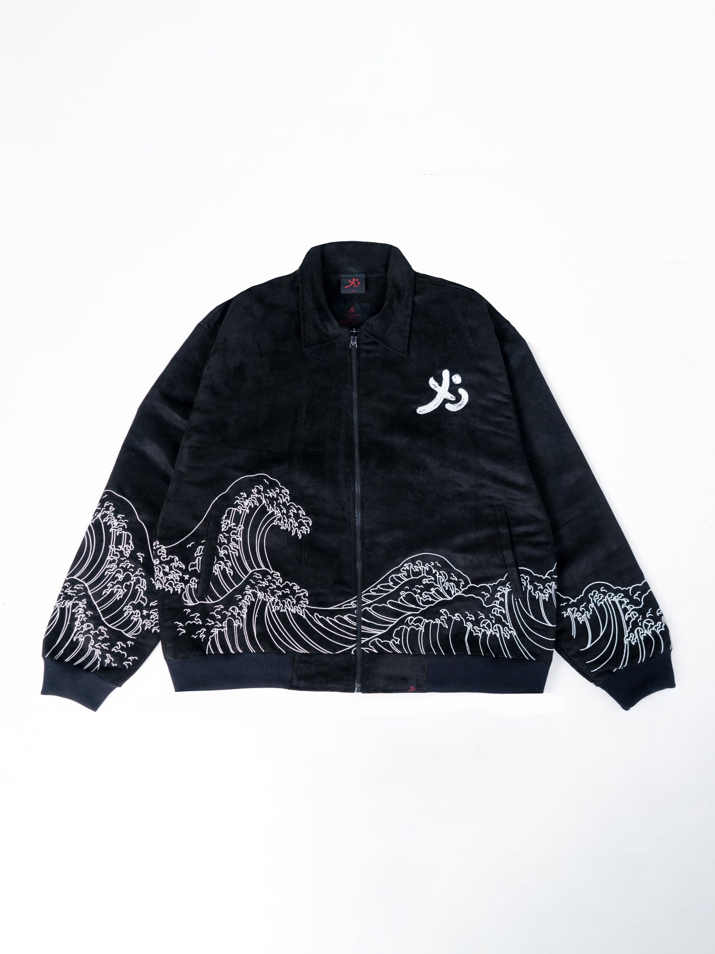 YB Labs Studio - Wave Suede Jacket Black
