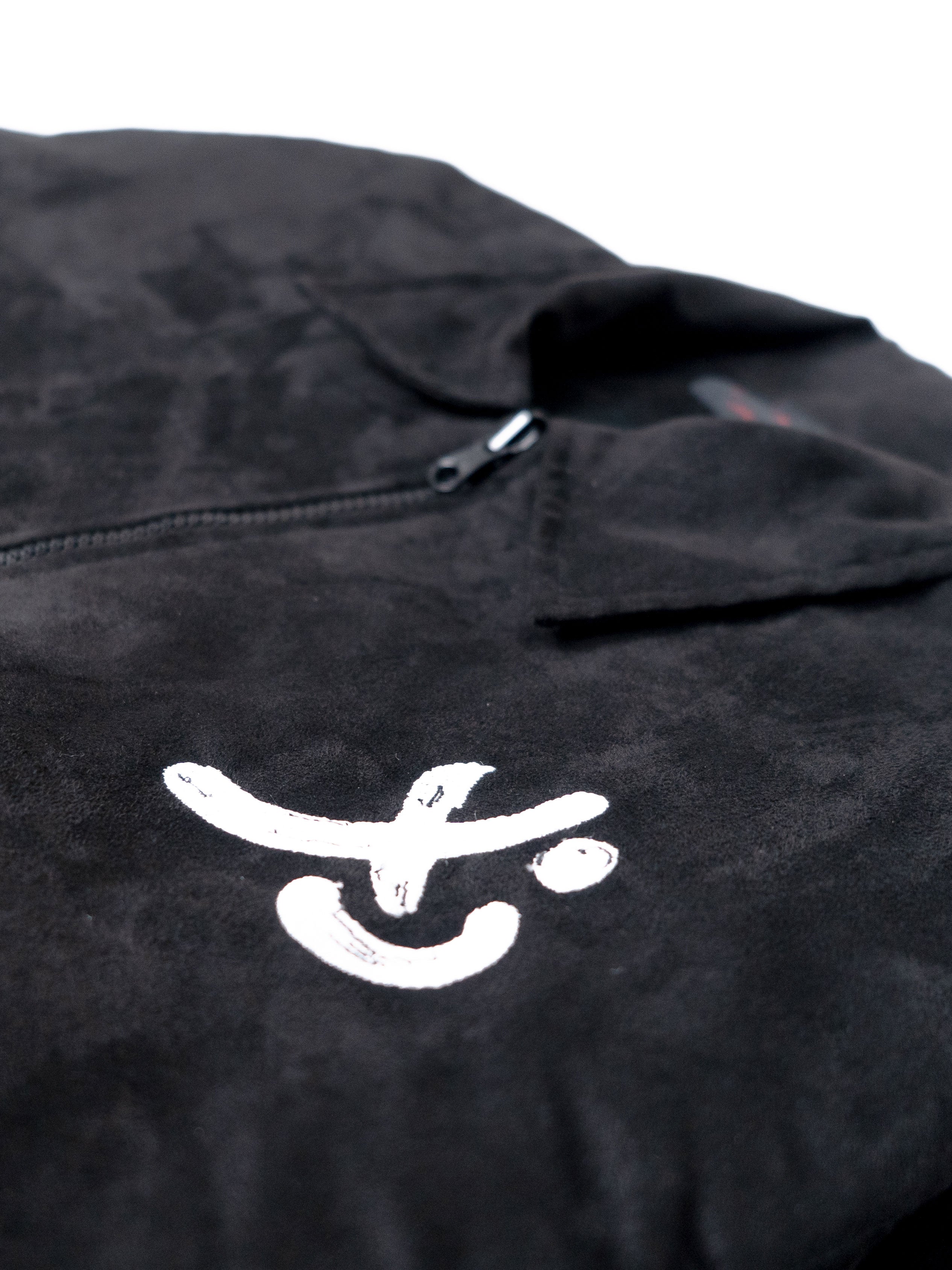 YB Labs - Wave Suede Jacket Black – YB LABS