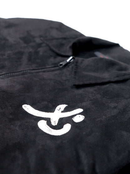 YB Labs Studio - Wave Suede Jacket Black