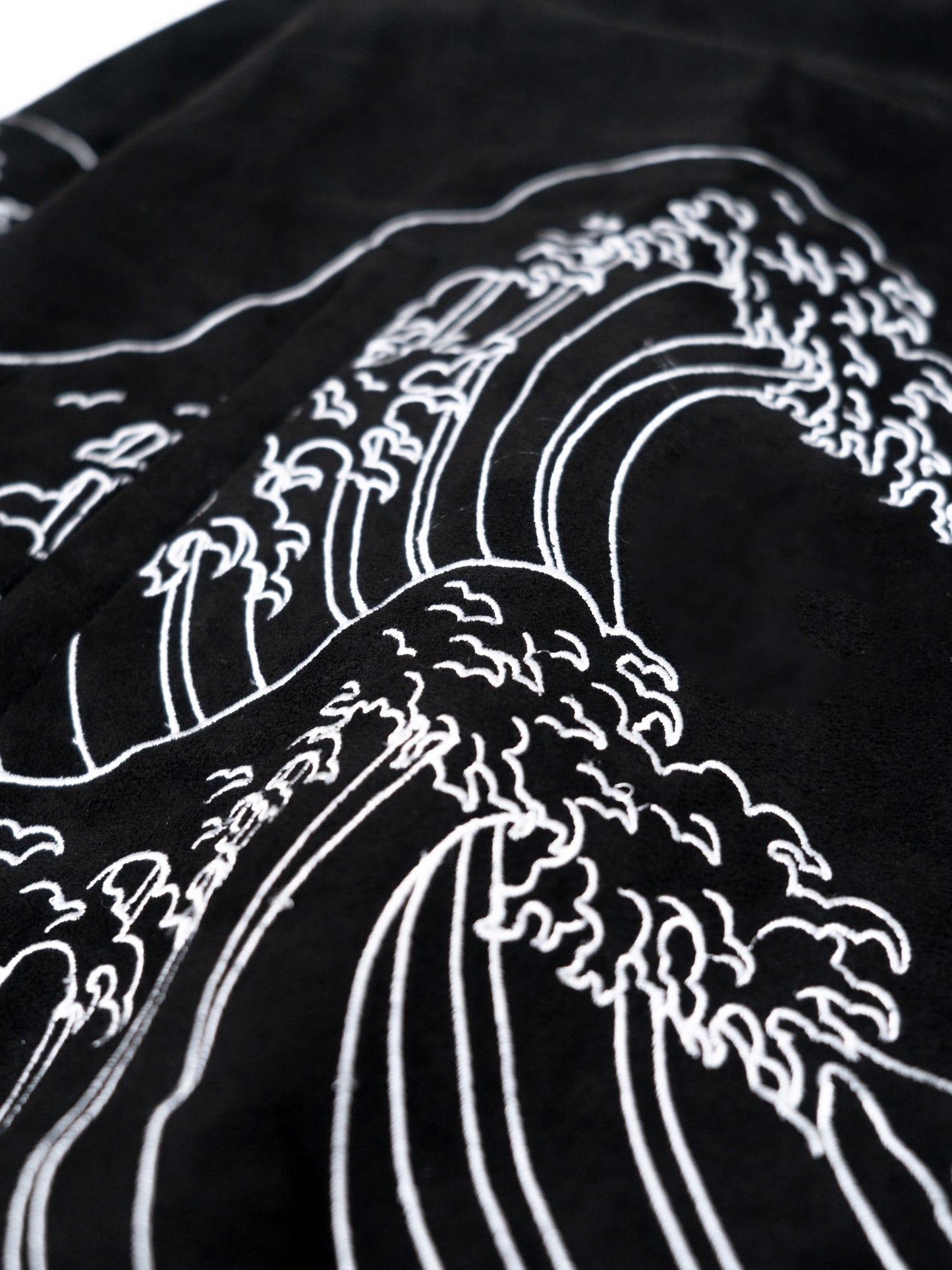 YB Labs Studio - Wave Suede Jacket Black