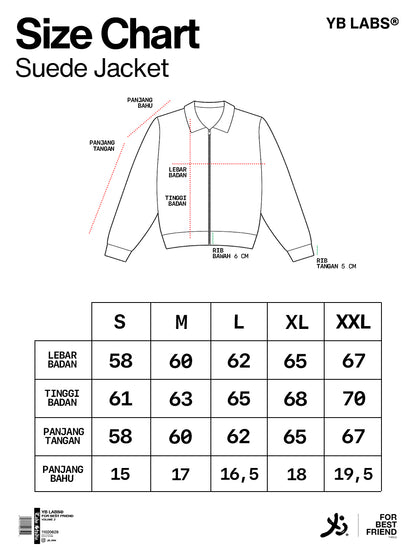 YB Labs Studio - Wave Suede Jacket Black