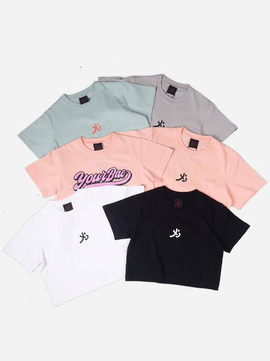 YB Labs Studio - Basic Tshirt Crop Top