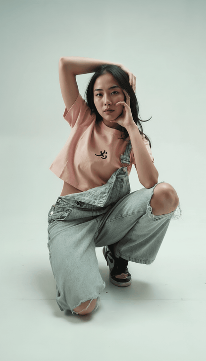 YB Labs Studio - Basic Tshirt Crop Top