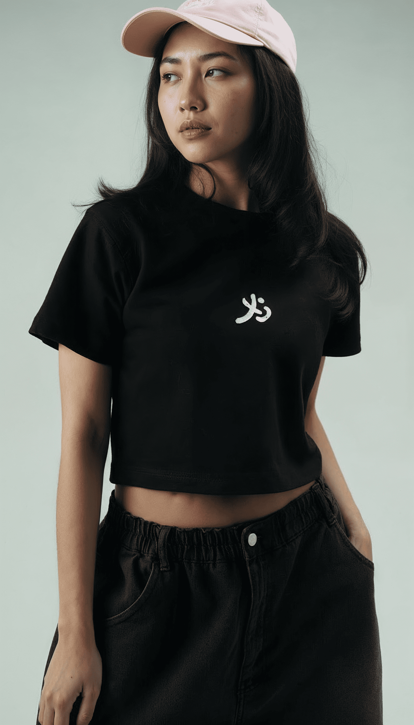 YB Labs Studio - Basic Tshirt Crop Top