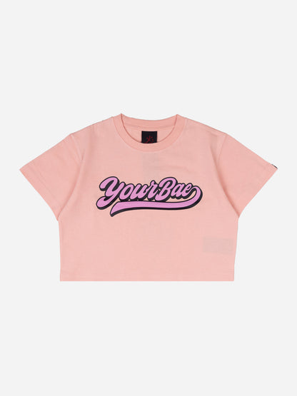 YB Labs Studio - Tshirt Crop Top Hyogen Bush Orange