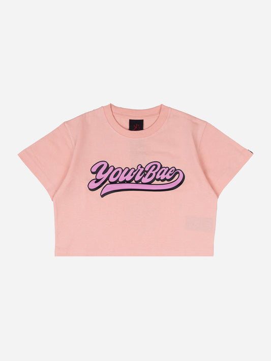 YB Labs Studio - Tshirt Crop Top Hyogen Bush Orange