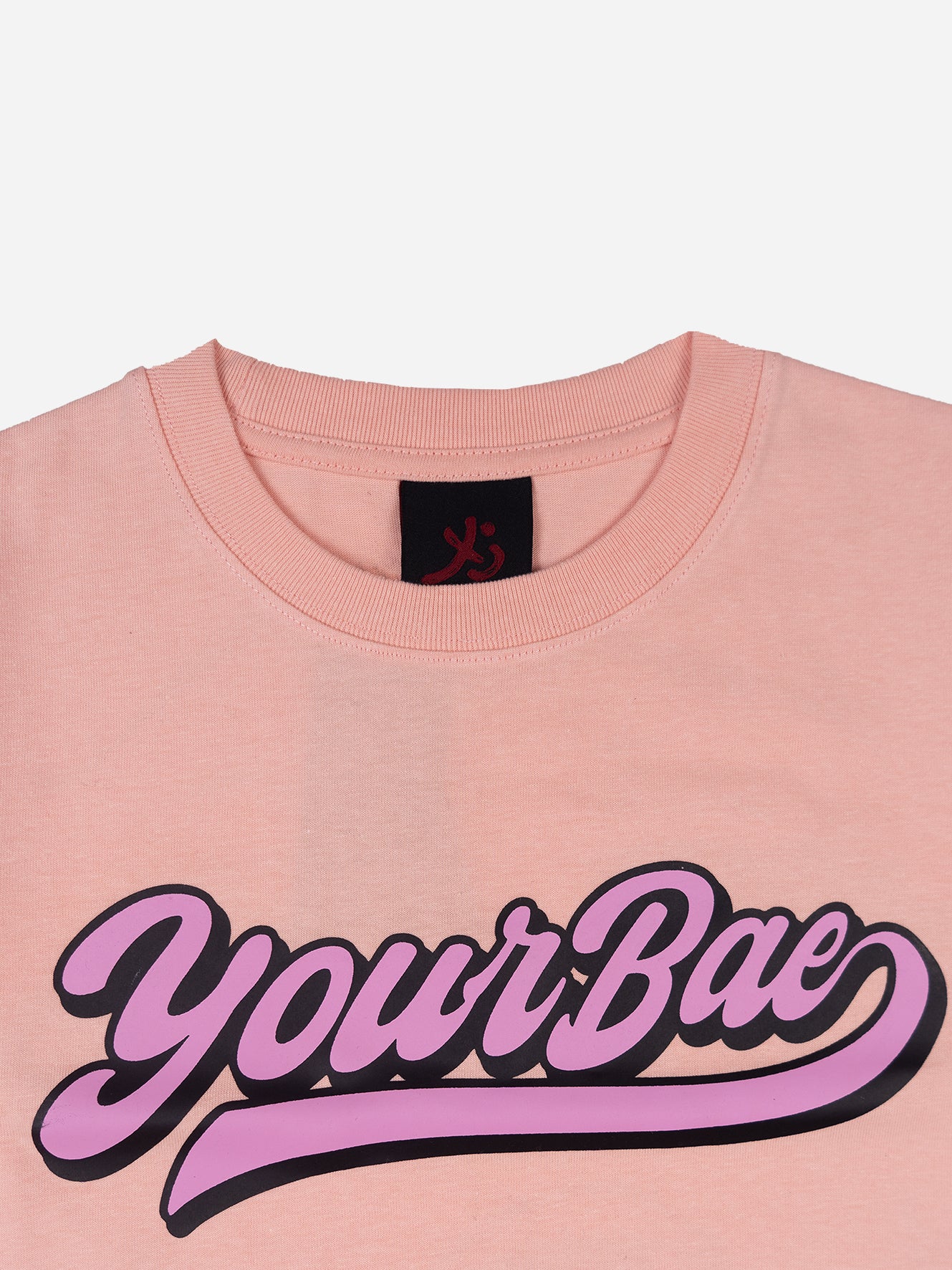 YB Labs Studio - Tshirt Crop Top Hyogen Bush Orange