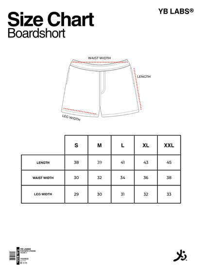 YB Labs - Boardshort Walkshort Kaze