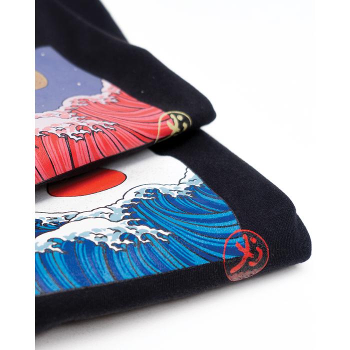 YB Labs Studio - Tshirt Great Wave Black