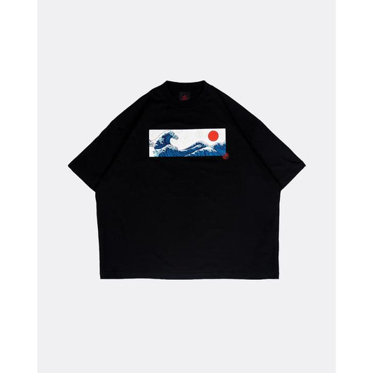 YB Labs Studio - Tshirt Great Wave Black