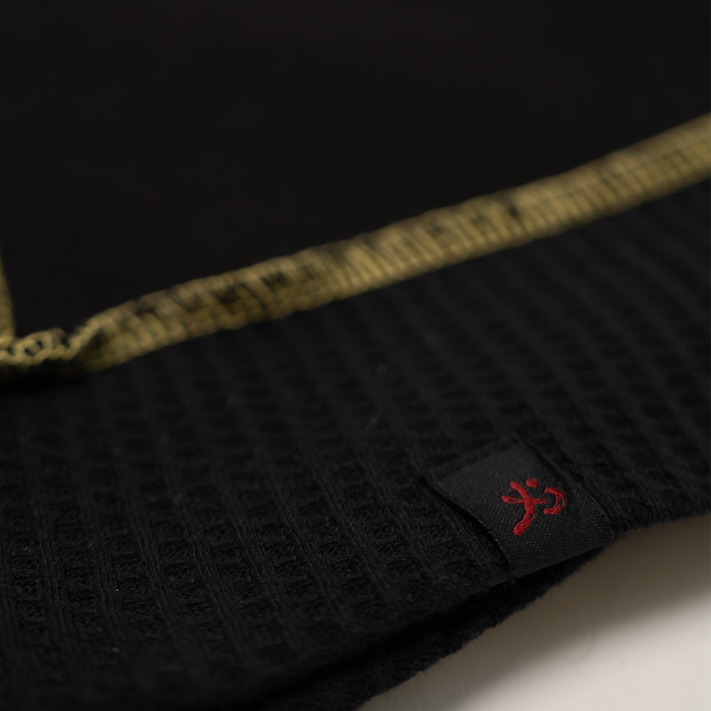 YB Labs Studio - Crewneck Waffle After Class Black