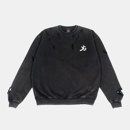 Sweatshirt Hakai Black, reza arap, marapthon, yb labs, yourbae
