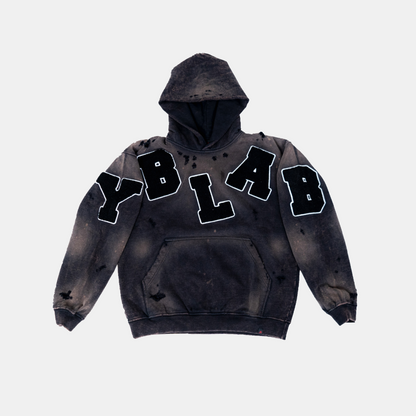 Hoodie Seimei Black, reza arap, marapthon, yb labs, yourbae