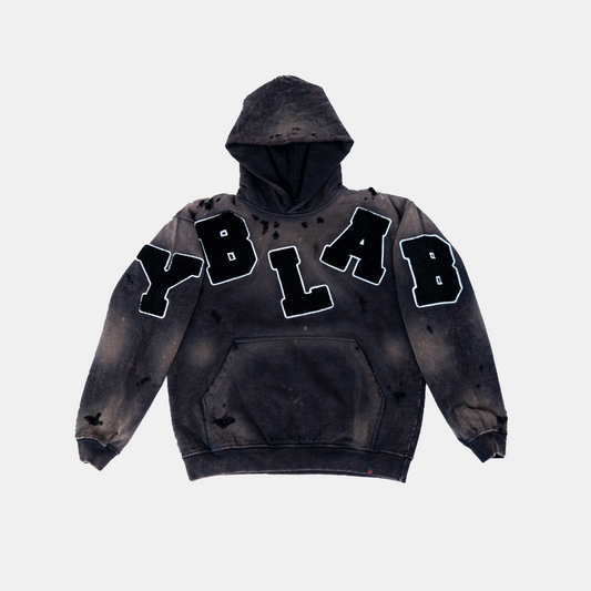 Hoodie Seimei Black, reza arap, marapthon, yb labs, yourbae