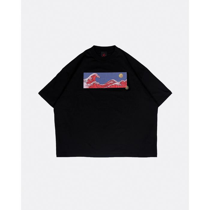 YB Labs Studio - Tshirt Great Wave Black