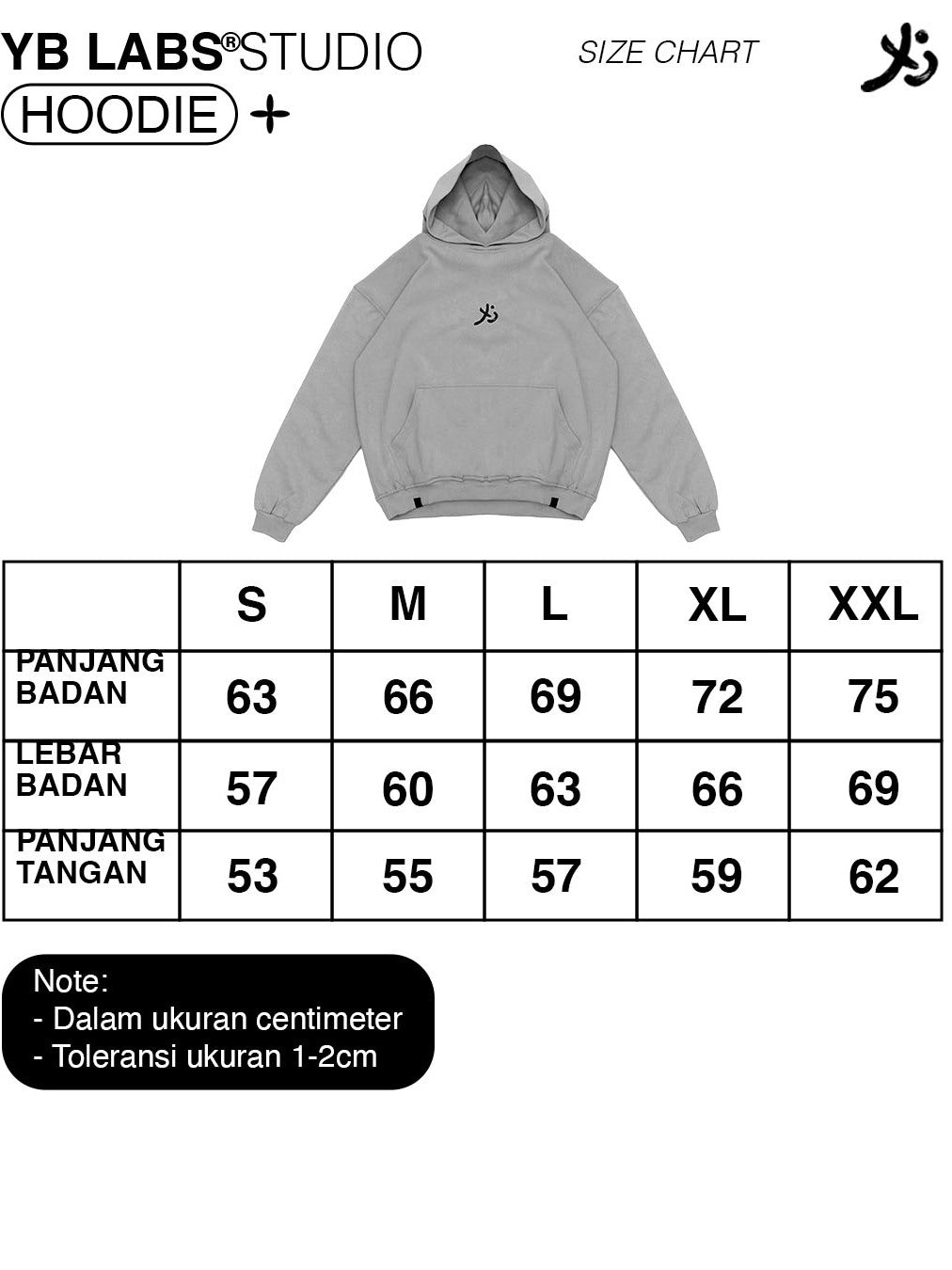 YB Labs Studio - Hoodie Logo