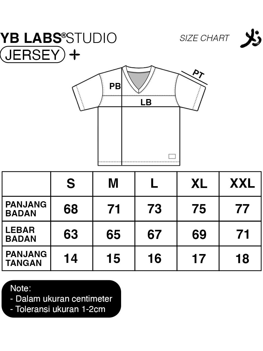 YB Labs Studio - Jersey Ejji White