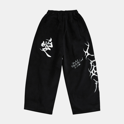 YB Labs - Longpants Corduroy Shin Black
