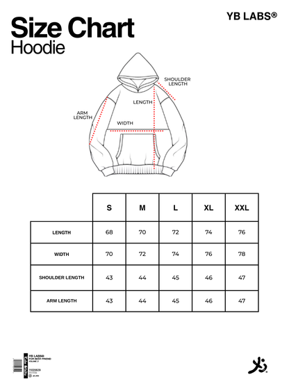YB Labs - Hoodie Oversized Gomu