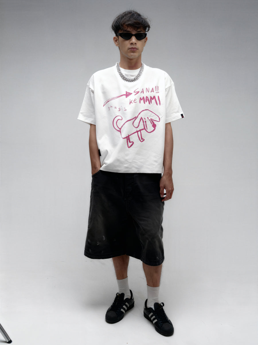 YB Labs - Tshirt Crybaby White