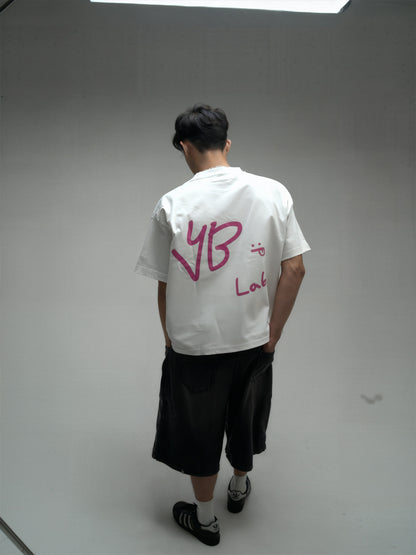 YB Labs - Tshirt Crybaby White