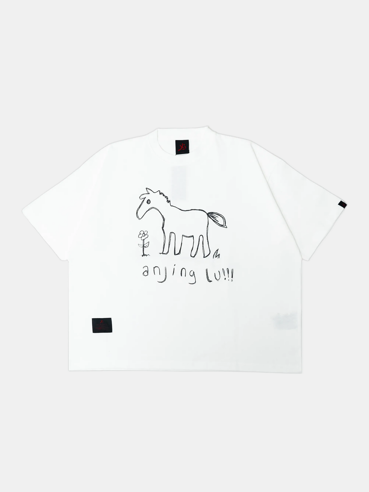 YB Labs - Tshirt Kickpony White