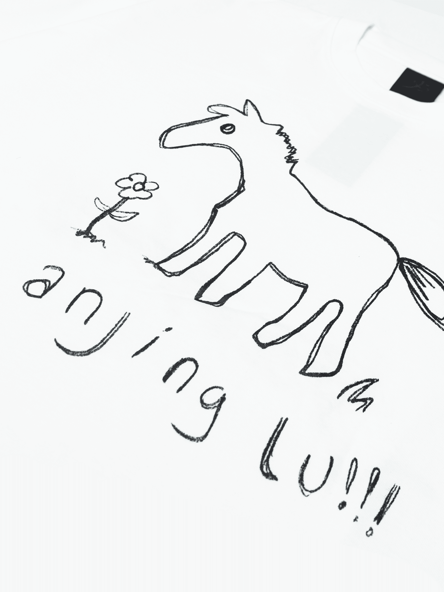 YB Labs - Tshirt Kickpony White