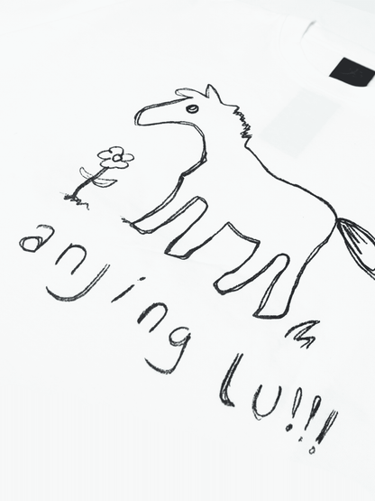 YB Labs - Tshirt Kickpony White
