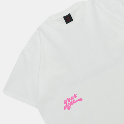 Tshirt Lonely White, reza arap, marapthon, yb labs