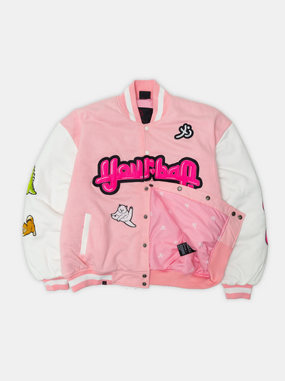 YB Labs Studio - Varsity Godchilla Pink