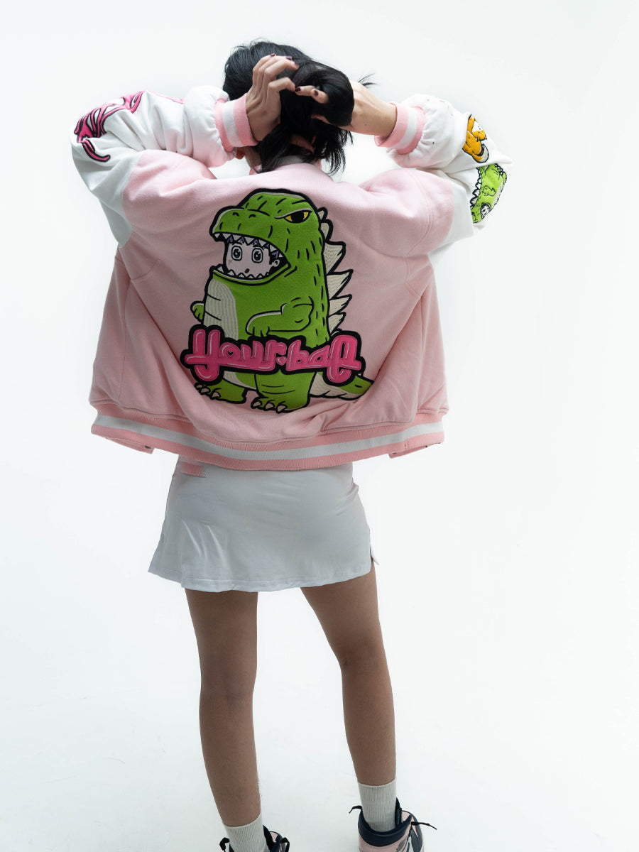 YB Labs Studio - Varsity Godchilla Pink